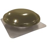 Vent Roof 1250cfm Weather Wood by LL Building Products