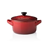 LECREUSET ル・クルーゼ ミニ・ココット 910050-00 チェリーレッド