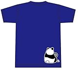 Tシャツ バドミントン 【パンダ 休憩中】【16500】【限定】M.ネイビー Mサイズ