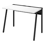 オフィスデスク コクヨ リーン 平机 ワークデスク ブラック×ホワイト 幅100×奥行60cm 【2梱包】 DLE-N1006-BKWH1 【お客様組立】