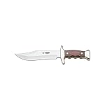 赤い木製と 18.5 cm 刃のナイフ マウント Cudeman 203 R ハンドル。