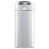 Bubula Stainless Steel Diaper Pail, White/Silver by Bubula [並行輸入品]