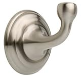 Delta Faucet 79635-BN Windemere Robe Hook, Satin Nickel [並行輸入品]