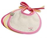 Imse Vimse Organic Cotton Terry Dribble Bibs - Shades of Pink by Imse Vimse [並行輸入品]