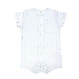 (ボリボンウーフ)boribon oeuf 半袖カバーオール/ショートオール(ファルシ/天使の羽)/ブルー 60cm