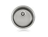 Lenova SS-SPL-S5 Stainless Steel Specialty Single Bowl Undermount Kitchen Sink, Small by Lenova