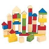 (コストラクティブプレイシングス)Constructive Playthings82 ピースマルチカラー積み木13種類全7色 堅木を使用