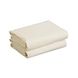 Cuddles Collection Cot Bed Jersey Fitted Sheet (Cream by Cuddles Collection
