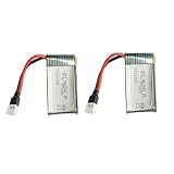 6個 / 2個 ドローンバッテリー+ SymaX5C用充電器X5C-1X5A X5 X5SC X5SW H5C V931 3.7V 850mAhLi-poバッテリードローン無人航空機Lipob (2PCSバッテリー)