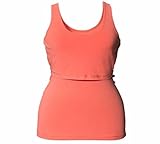 Boob タンクトップ オーガニックコットン 妊婦 授乳  US サイズ: Large カラー: ピンク