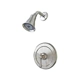 Ultra Faucets UF78703-1 Traditional Collection Single-Handle Shower Only Trim, Brushed Nickel by Ult