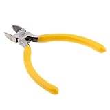 Fenteer 高炭素鋼　ニッパー　プライヤー　ミニ　5インチ　耐久性　斜め切断工具　ワイヤー／電線／ケーブル用　　　　　