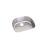 Revere RCFU2118 21 x 18 Single Bowl Stainless Steel Rounded Undermount Kitchen Sink by Elkay