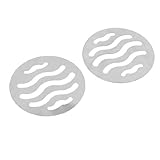 キッチンステンレス鋼の8.8センチメートルダイヤ床ドレンは、水切りの2本をカバー