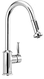 HansgroheスイングCプルアウトキッチン蛇口、ポリッシュクローム# 06128000