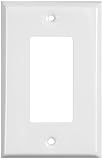 Stanley 824508 Home Designs Single GFCI Wall Plate with Screws 4-Pack White [並行輸入品]