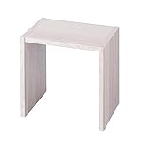 [ベルメゾン] 連結 ラック パーツ ホワイト タイプ：Ｃ（コの字型（上積みタイプ））