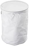 山崎実業 洗濯かご 折り畳み式 ランドリーバスケット 丸型 タワー ホワイト 3287