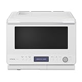 日立 過熱水蒸気 オーブンレンジ 大容量 30L MRO-W1C W フロストホワイト 保証1年 お手入れ簡単 ピッタリ設置 熱風コンベクション 2段式 Wスキャン ワイドオーブン ヘルシーシェフ