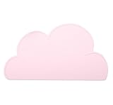 PICOH(ピコー) 北欧デザイン 食事マット 食洗機で簡単丸洗い 滑らない 汚れない 赤ちゃん 幼児 シリコン製 耐熱 鍋敷き ランチョンマット (スモーキーピンク)