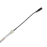 「2個セット」LEDテープライト 単色 用SMD3528 2pin DCプラグへの変換コネクター (GT-DC3528-C)半田付け不要 2線片側DCジャックケーブル