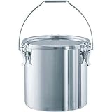 日東金属工業:日東 ステンレスタンク テーパー付吊下げ密閉タンク(フタ付) 15L TP-CTB-27 型式:TP-CTB-27