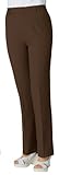 美しくスタイリッシュなシルエットが魅力【レディースパンツ】《052-00201》 (15号, 79 茶)