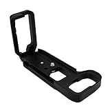 kinokoo SONY A9 / A7R3 / A7M3用 L型クイックリリースプレートブラケット 1/4 "ネジ 金属製 (ブラック)