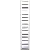 ルーバーラティス （木製・ホワイト）1800×300mm 目隠しフェンス DIY 園芸 ガーデニング 旭興進株式会社 JJ PROHOME