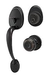 Honeywell 8101407 Classic Door Knob Handleset, Oil Rubbed Bronze by Honeywell [並行輸入品]
