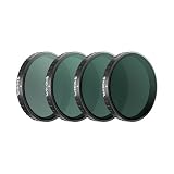 Freewell ND8/PL、ND16/PL、ND32/PL、ND64/PL 偏光フィルターセット DJl Osmo Action 6用 - 昼光撮影に不可欠 & 透明度向上