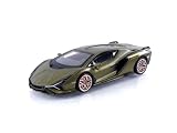 TrueScale Miniatures MINI GT 1/64 ランボルギーニ シアン FKP 37 プレゼンテーション (左ハンドル) 完成品