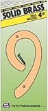 Hy-Ko BR-40/9 4 Solid Brass #9 House Number [並行輸入品]