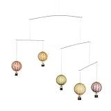 Authentic Models エアバルーン・モビール パステル AP129 Flying the Skies Mobile, Pastel [並行輸入品]