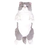 サンレモン P-6462 ひざねこ すやすやぬいぐるみ GY