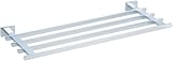 AmazonBasics Euro Towel Rack - Polished Chrome - 21-Inch