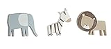 Sadie & Scout Zahara - 3pc Safari Shaped Wall Dﾃｩcor