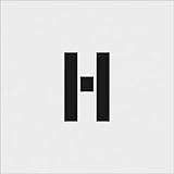 アイマーク:IM ステンシル H 文字サイズ100×65mm AST-H10065 型式:AST-H10065