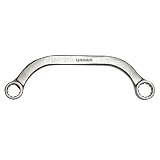 Urrea 1725 7/16-Inch X 1/2-Inch Obstruction Wrench, Steel, Satin Finish [並行輸入品]