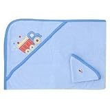 Gerber Bath Hooded Towel and Washcloth Set - Boy by Gerber [並行輸入品]