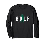 ゴルフスイング - クラブスイングロゴ マスターズジャケット グリーン スポーツ 長袖Tシャツ