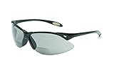 UVEX by Honeywell A960 Reader/Magnifier Series Black Frame, +1.5 Diopter TSR Gray Lens with Anti-Scr
