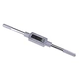 B Blesiya 1/16-1/2インチ　M3-M12 　調整可能な　タップレンチ　　アメリカン標準　手工具　金属