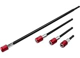 Wolfride エクステンションバー ビット ホルダー 6.35mm 1/4インチ 六角軸延長ビット ソケット拡張ドライバー 50mm/100mm/150mm/300mm 4本セット