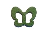 Cute Butterfly Baby Teether Toys Sitrus Co. FDA Approved & BPA- Free (Durable Silicone) Bright Pink 