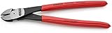 KNIPEX 74 21 250 High Leverage Angled Diagonal Cutters [並行輸入品]