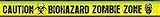 Caution /バイオハザードゾンビ警告テープ Standard Size 68612