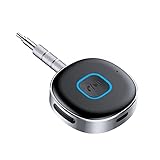 Uandear 2022年新登場 超小型bluetooth レシーバー 音楽再生 - トランスミッター bluetooth 5.0受信機+送