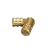 10pcs Golden純粋な銅真鍮ワインジュエリーボックスHidden Invisible Concealedバレルヒンジ1.8 X 0.5 CM