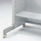 W（幅）1050mmのeデスク用中棚（W940×D260mm）　サンワサプライ　EN-1053N　（納期お問合せください）